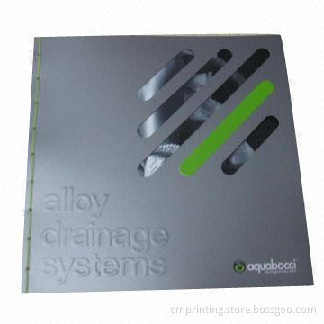 Softcover Book Printing, Spot UV, Metallic Duotone Images, Die-cut for Cover, Smythe Sewn Binding